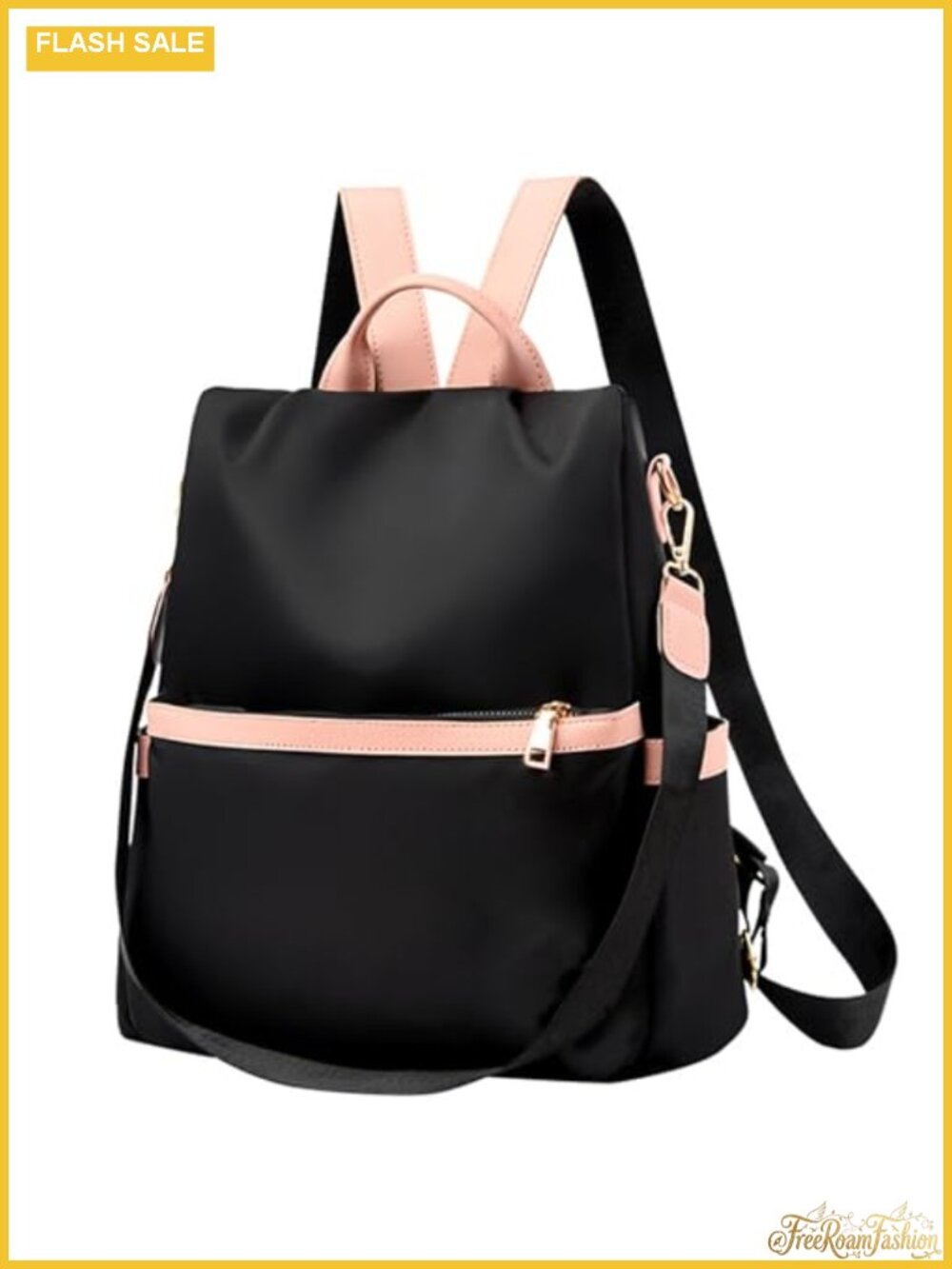 Anti Theft Oxford Cloth Backpack Purse for Women, Mini Backpack with Removable